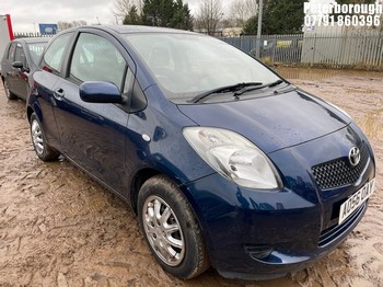 Location: Peterborough - 2006 TOYOTA YARIS T3 3 Door Hatchback REG: AO56OAY, Keys: No, MOT Expiry date: 12/11/2025, 998 Petrol, 5 Speed Manual Petrol, Former Keepers: 15