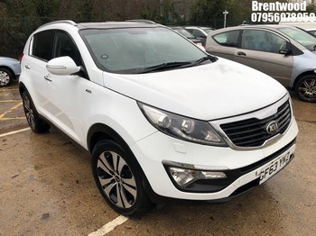 Location: Brentwood - 2014 KIA SPORTAGE KX-3 SAT NAV CRD Estate REG: GF63YKZ, Keys: No, MOT Expiry date: 31.01.2026, 1995 Diesel, 6 Speed Manual Diesel, Former Keepers: 3