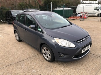 Location: Brentwood - 2013 FORD C-MAX ZETEC MPV REG: FM13HSA, Keys: No, MOT Expiry date: 29/09/2025, 1596 Petrol, 5 Speed Manual Petrol, Former Keepers: 4