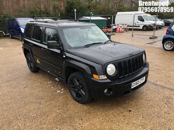 Location: Brentwood - 2010 JEEP PATRIOT OVERLAND CRD Estate REG: GV60CYY, Keys: No, MOT Expiry date: 04/03/2026, 2143 Diesel, 6 Speed Manual Diesel, Former Keepers: 6