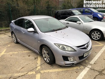 Location: Brentwood - 2009 MAZDA 6 SPORT D 5 Door Hatchback REG: YT58HDO, Keys: No, MOT Expiry date: 13/09/2024, 1998 Diesel, 6 Speed Manual Diesel, Former Keepers: 4