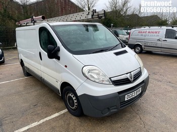 Location: Brentwood - 2013 VAUXHALL VIVARO 2900 CDTI LWB Panel Van REG: DG63BYK, Keys: No, MOT Expiry date: 31/10/2025, 1995 Diesel, 6 Speed Manual Diesel, Former Keepers: 5