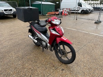 Location: Brentwood - 2016 HONDA AFS 110 CSF-F Motorcycle REG: LF66KPO, Keys: No, MOT Expiry date: 15.01.2026, 109 Petrol, Manual Petrol, Former Keepers: 3