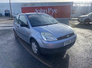 Location: South Wales - 2004 FORD FIESTA FINESSE 3 Door Hatchback REG: CP54JFU, Keys: No, MOT Expiry date: 20/12/2025, 1242 Petrol, 5 Speed Manual Petrol, Former Keepers: 7
