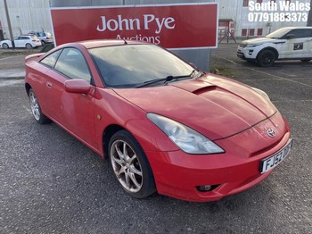 Location: South Wales - 2002 TOYOTA CELICA T SPORT VVTLI Coupe REG: FJ52DDF, Keys: No, MOT Expiry date: 17/10/2024, 1796 Petrol, 6 Speed Manual Petrol, Former Keepers: 3