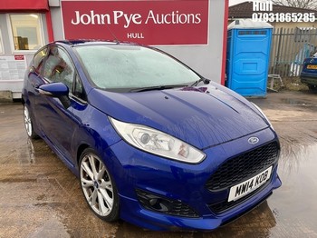 Location: Hull - 2014 FORD FIESTA ZETEC S 3 Door Hatchback REG: MW14KOB, Keys: No, MOT Expiry date: 20/03/2024, 998 Petrol, 5 Speed Manual Petrol, Former Keepers: 2