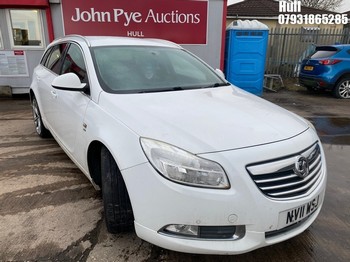 Location: Hull - 2011 VAUXHALL INSIGNIA SRI 158 CDTI Estate REG: NV11WSJ, Keys: No, MOT Expiry date: 02/06/2026, 1956 Diesel, 6 Speed Manual Diesel, Former Keepers: 6
