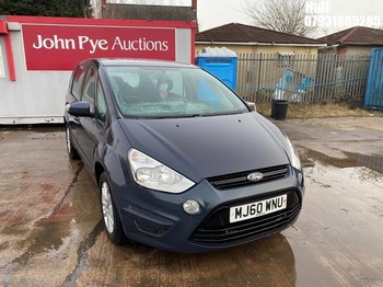 Location: Hull - 2010 FORD S-MAX ZETEC TDCI 140 MPV REG: MJ60WNU, Keys: No, MOT Expiry date: 03/10/2025, 1997 Diesel, 6 Speed Manual Diesel, Former Keepers: 5