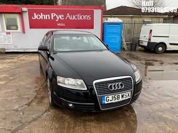 Location: Hull - 2008 AUDI A6 TDI LE 4 Door Saloon REG: GJ58WSX, Keys: No, MOT Expiry date: 01/06/2026, 1968 Diesel, 6 Speed Manual Diesel, Former Keepers: 11