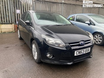 Location: Hayes - 2013 FORD FOCUS TITANIUM TURBO 5 Door Hatchback REG: CN63UXA, Keys: No, MOT Expiry date: 22/08/2025, 998 Petrol, 6 Speed Manual Petrol, Former Keepers: 3