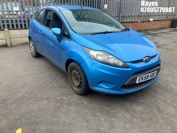 Location: Hayes - 2008 FORD FIESTA STYLE PLUS 80 3 Door Hatchback REG: EK58HBO, Keys: No, MOT Expiry date: 09/01/2026, 1242 Petrol, 5 Speed Manual Petrol, Former Keepers: 4