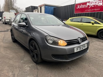 Location: Stapleford - 2011 VOLKSWAGEN GOLF S TDI 5 Door Hatchback REG: FT11GYH, Keys: Yes, MOT Expiry date: 07/11/2026, 1598 Diesel, 5 Speed Manual Diesel, Former Keepers: 3