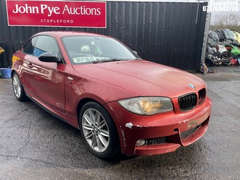 Location: Stapleford - 2010 BMW 118D M SPORT Coupe REG: BF60WTE, Keys: Yes, MOT Expiry date: 18/04/2026, 1995 Diesel, 6 Speed Manual Diesel, Former Keepers: 10