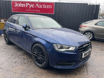 Location: Stapleford - 2013 AUDI A3 SPORT TDI 5 Door Hatchback REG: RO13KHK, Keys: No, MOT Expiry date: 29/10/2026, 1968 Diesel, 6 Speed Manual Diesel, Former Keepers: 6