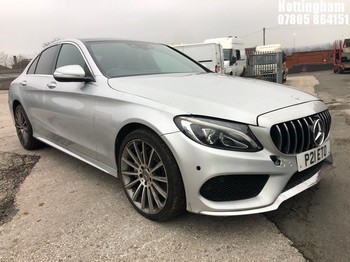 Location: Nottingham - 2014 MERCEDES-BENZ C220 AMG LINE PREM + BLUE 4 Door Saloon REG: P21ETO, 2143cc Diesel, 7 Speed Auto Diesel, Former Keepers: 11, Keys: No, MOT Expiry date: 21/08/2025