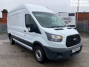 Location: Nottingham - 2019 FORD TRANSIT 350 Panel Van REG: FG19CEA, 1995cc Diesel, 6 Speed Manual Diesel, Former Keepers: 1, Keys: Yes, MOT Expiry date: 18/02/2026