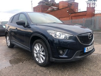 Location: Nottingham - 2014 MAZDA CX-5 SPORT NAV D 4X4 Estate REG: DL14XGF, 2191cc Diesel, 6 Speed Manual Diesel, Former Keepers: 0, Keys: Yes, MOT Expiry date: 07/11/2024