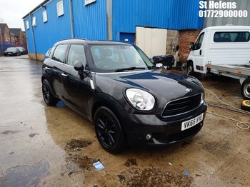 Location: St Helens - 2015 Mini Countryman Cooper Business D 5 Door SUV REG: VK65VVE, Keys: Yes, MOT Expiry date: 16/06/2025, 1598 CC Diesel, 6 Speed Manual Diesel, Former Keepers: 3