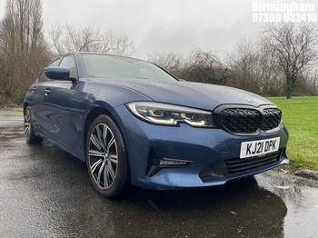 Location: Birmingham - 2021 BMW 330E SE PRO AUTO 4 Door Saloon REG: KJ21DPK, 1998cc Hybrid Electric, 8 Speed Auto Petrol/Electric, Former Keepers: 2, Keys: Yes, MOT Expiry date: 20/07/2026
