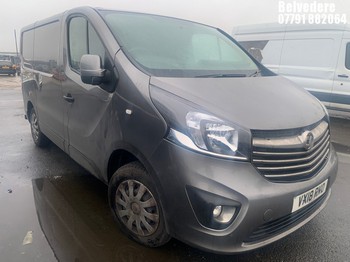 Location: BELVEDERE - 2018 VAUXHALL VIVARO 2900 SPORTIVE CDTI Panel Van REG: VX18RKO, 1598 Diesel, 6 Speed Manual Diesel, Former Keepers: 2, Keys: No, MOT: Expiry date23.10.2026
