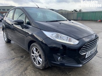 Location: Belvedere - 2015 FORD FIESTA ZETEC 5 DOOR HATCHBACK REG: GJ65XLX, 1242cc PETROL, 5 SPEED MANUAL PETROL, Former Keepers: 1, Keys: Yes, MOT Expiry date: 29.09.2025