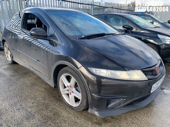 Location: Belvedere - 2007 HONDA CIVIC TYPE-S I-VTEC S-A 3 Door Hatchback REG: LC07UCO, 1799cc Petrol, 6 Speed Semi Auto Petrol, Former Keepers: 9, Keys: Yes, MOT Expiry date: 14/01/2026