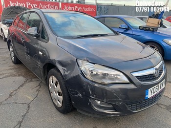 Location: Belvedere - 2011 VAUXHALL ASTRA EXCLUSIV Estate REG: YC61VMV, Keys: No, MOT Expiry date: 13.01.2026, 1398 Petrol, 5 Speed Manual Petrol, Former Keepers: 2