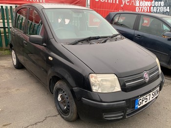 Location: Belvedere - 2007 FIAT PANDA DYNAMIC 5 Door Hatchback REG: GP57SKN, Keys: No, MOT Expiry date: 15.06.2024, 1242 Petrol, 5 Speed Auto Petrol, Former Keepers: 7
