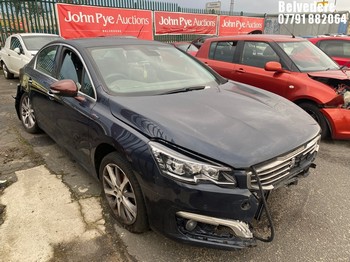 Location: Belvedere - 2017 PEUGEOT 508 GT LINE BLUE HDI S/S 4 Door Saloon REG: BV17XSF, Keys: No, MOT Expiry date: 06/03/2025, 1560 Diesel, 6 Speed Auto Diesel, Former Keepers: 2