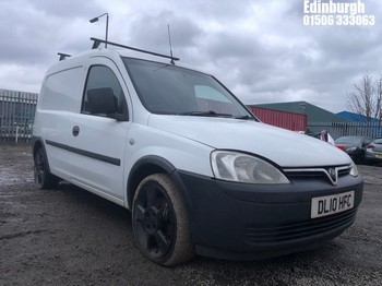 Location: Edinburgh - 2010 VAUXHALL COMBO 2000 CDTI Car Derived Van REG: DL10HFC, Keys: No, MOT Expiry date: 31/07/2026, 1248 Diesel, 5 Speed Manual Diesel, Former Keepers: 4
