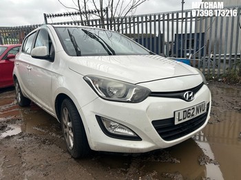 Location: Mitcham - 2012 HYUNDAI I20 ACTIVE 5 Door Hatchback REG: LD62NVU, Keys: No, MOT Expiry date: 22/11/2025, 1248 Petrol, 5 Speed Manual Petrol, Former Keepers: 5