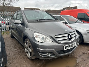 Location: Mitcham - 2010 MERCEDES-BENZ B180 SPORT CDI AUTO MPV REG: WN60NVK, Keys: No, MOT Expiry date: 02/06/2026, 1991 Diesel, Variable 1 Speed Auto Diesel, Former Keepers: 4
