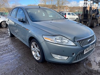 Location: Mitcham - 2009 FORD MONDEO TITANIUM TDCI AUTO 5 Door Hatchback REG: PK59RGX, Keys: No, MOT Expiry date: 19/06/2025, 1997 Diesel, 6 Speed Auto Diesel, Former Keepers: 3