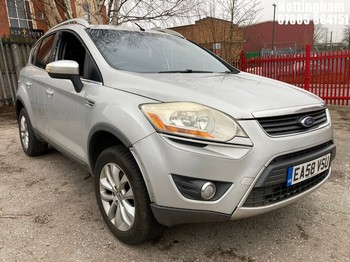 Location: Nottingham - 2008 FORD KUGA TITANIUM TDCI Estate REG: EA58VSU, Keys: No, MOT Expiry date: 14/01/2026, 1997 Diesel, 6 Speed Manual Diesel, Former Keepers: 8