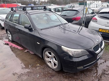 Location: Mitcham - 2007 BMW 520D SE TOURING Estate REG: MA07OBB, Keys: No, MOT Expiry date: 04/08/2025, 1995 Diesel, 6 Speed Manual Diesel, Former Keepers: 6