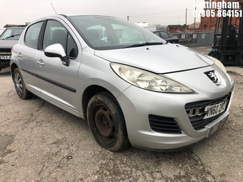 Location: Nottingham - 2011 PEUGEOT 207 S 5 Door Hatchback REG: VN60ZPC, Keys: No, MOT Expiry date: 25/02/2026, 1360 Petrol, 5 Speed Manual Petrol, Former Keepers: 7
