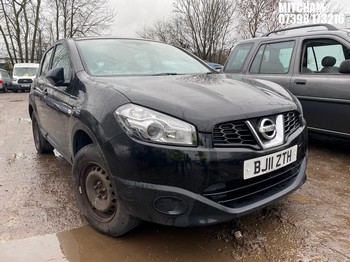 Location: Mitcham - 2011 NISSAN QASHQAI VISIA PURE DR DCI 5 Door Hatchback REG: BJ11ZTH, Keys: No, MOT Expiry date: 26/03/2026, 1461 Diesel, 6 Speed Manual Diesel, Former Keepers: 4