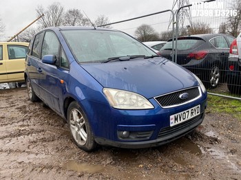 Location: Mitcham - 2007 FORD FOCUS C-MAX ZETEC AUTO MPV REG: MV07RYD, Keys: No, MOT Expiry date: 05/05/2026, 1999 Petrol, 4 Speed Auto Petrol, Former Keepers: 6