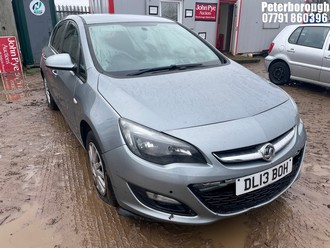 Location: Peterborough - 2013 VAUXHALL ASTRA EXCLUSIV 5 Door Hatchback REG: DL13BOH, Keys: No, MOT Expiry date: 15/01/2026, 1598 Petrol, 5 Speed Manual Petrol, Former Keepers: 5