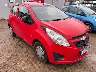 Location: Peterborough - 2011 CHEVROLET SPARK PLUS 5 Door Hatchback REG: OV11OBX, Keys: No, MOT Expiry date: 15/06/2026, 995 Petrol, 5 Speed Manual Petrol, Former Keepers: 4