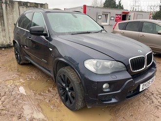 Location: Peterborough - 2009 BMW X5 XDRIVE 30D MSPORT 5S A Estate REG: DY09SWX, Keys: No, MOT Expiry date: 03/12/2025, 2993 Diesel, 6 Speed Auto Diesel, Former Keepers: 13