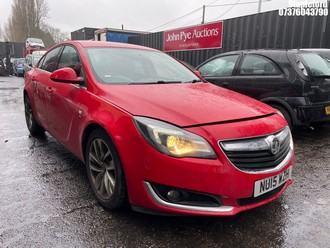 Location: Stapleford - 2015 VAUXHALL INSIGNIA SRI NAV CDTI ECO 5 Door Hatchback REG: NU15WZH, Keys: Yes, MOT Expiry date: 07/10/2026, 1956 Diesel, 6 Speed Manual Diesel, Former Keepers: 4