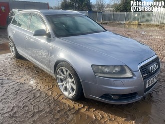 Location: Peterborough - 2007 AUDI A6 S LINE TDI Estate REG: OY57MMU, Keys: No, MOT Expiry date: 08/03/2026, 1968 Diesel, Variable 1 Speed Auto Diesel, Former Keepers: 9
