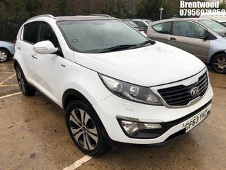 Location: Brentwood - 2014 KIA SPORTAGE KX-3 SAT NAV CRD Estate REG: GF63YKZ, Keys: No, MOT Expiry date: 31.01.2026, 1995 Diesel, 6 Speed Manual Diesel, Former Keepers: 3