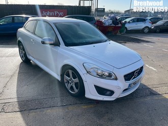 Location: Brentwood - 2010 VOLVO C30 R-DESIGN 3 Door Hatchback REG: EY60OTT, Keys: No, MOT Expiry date: 02/10/2025, 1596 Petrol, 5 Speed Manual Petrol, Former Keepers: 6