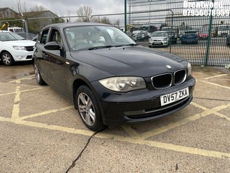 Location: Brentwood - 2007 BMW 118I SE AUTO 5 Door Hatchback REG: DV57ZKA, Keys: No, MOT Expiry date: 30/06/2026, 1995 Petrol, 6 Speed Auto Petrol, Former Keepers: 7