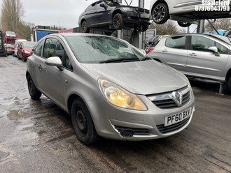 Location: Stapleford - 2011 VAUXHALL CORSA S 3 Door Hatchback REG: PF60BXV, Keys: Yes, MOT Expiry date: 17/11/2026, 1229 Petrol, 5 Speed Manual Petrol, Former Keepers: 6