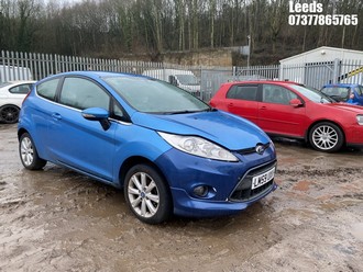 Location: Leeds - 2009 FORD FIESTA ZETEC 96 3 Door Hatchback REG: LM59UXV, Keys: No, MOT Expiry date: 29-08-2025, 1388 Petrol, 5 Speed Manual Petrol, Former Keepers: 8