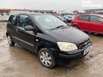 Location: Leeds - 2003 HYUNDAI GETZ GSI 3 Door Hatchback REG: MW03UVA, Keys: No, MOT Expiry date: 01-08-2025, 1086 Petrol, 5 Speed Manual Petrol, Former Keepers: 5