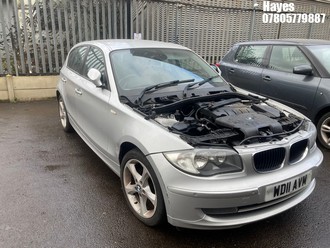 Location: Hayes - 2011 BMW 116I SPORT 5 Door Hatchback REG: WD11AVM, Keys: No, MOT Expiry date: 28/10/2025, 1995 Petrol, 6 Speed Manual Petrol, Former Keepers: 7